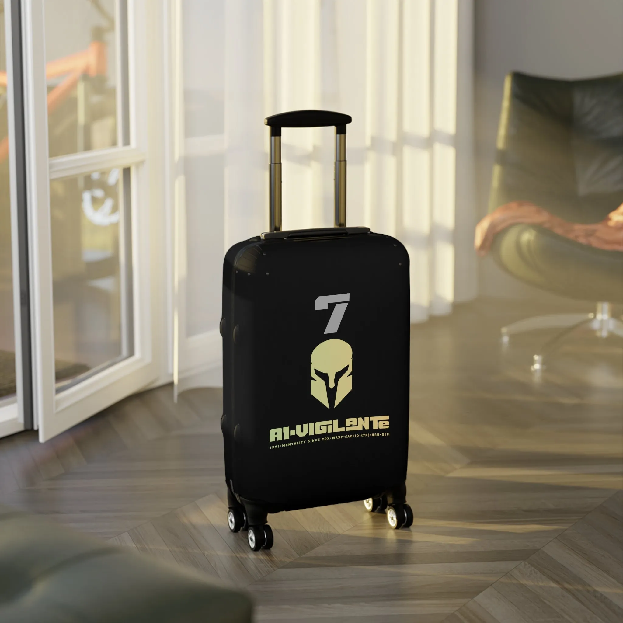 A1-Vigilante Sparta Luggage Cover