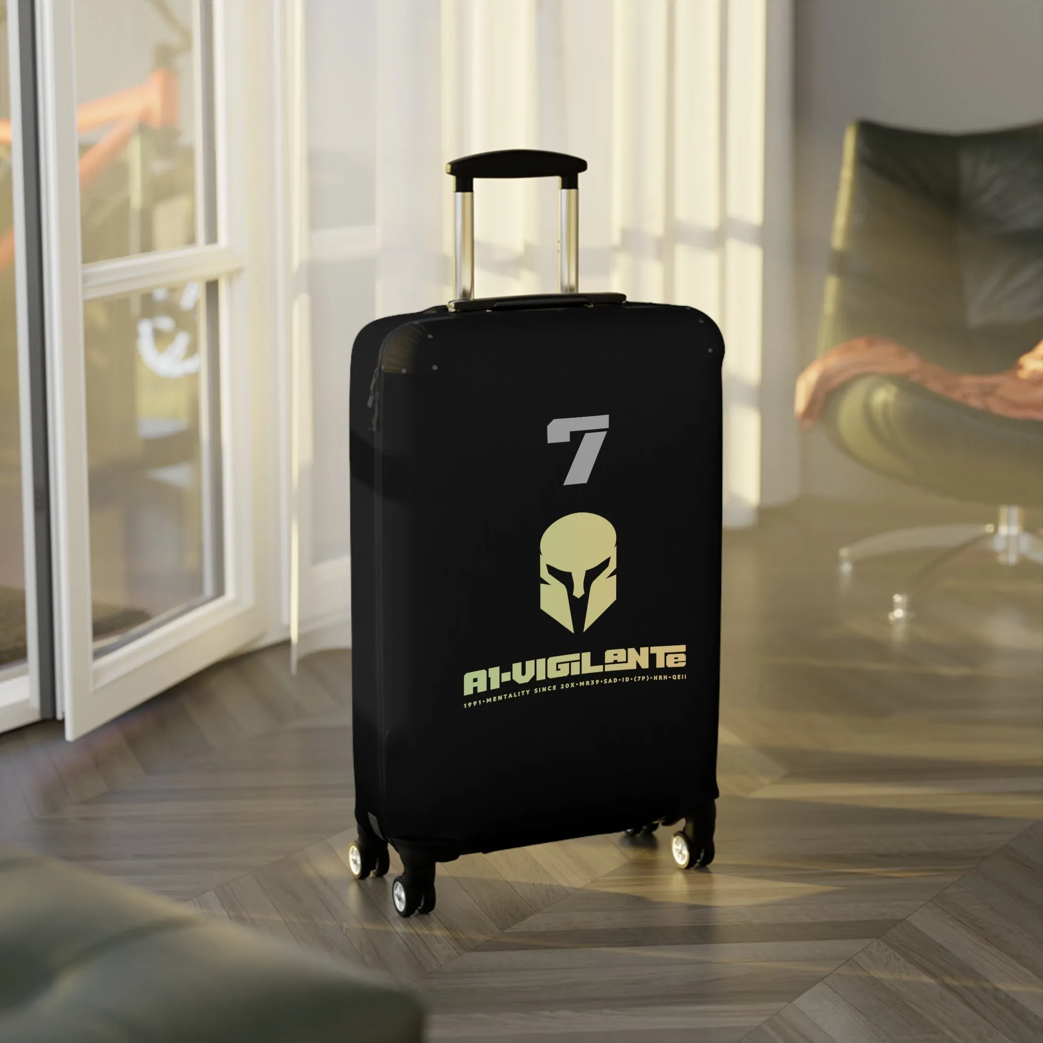 A1-Vigilante Sparta Luggage Cover