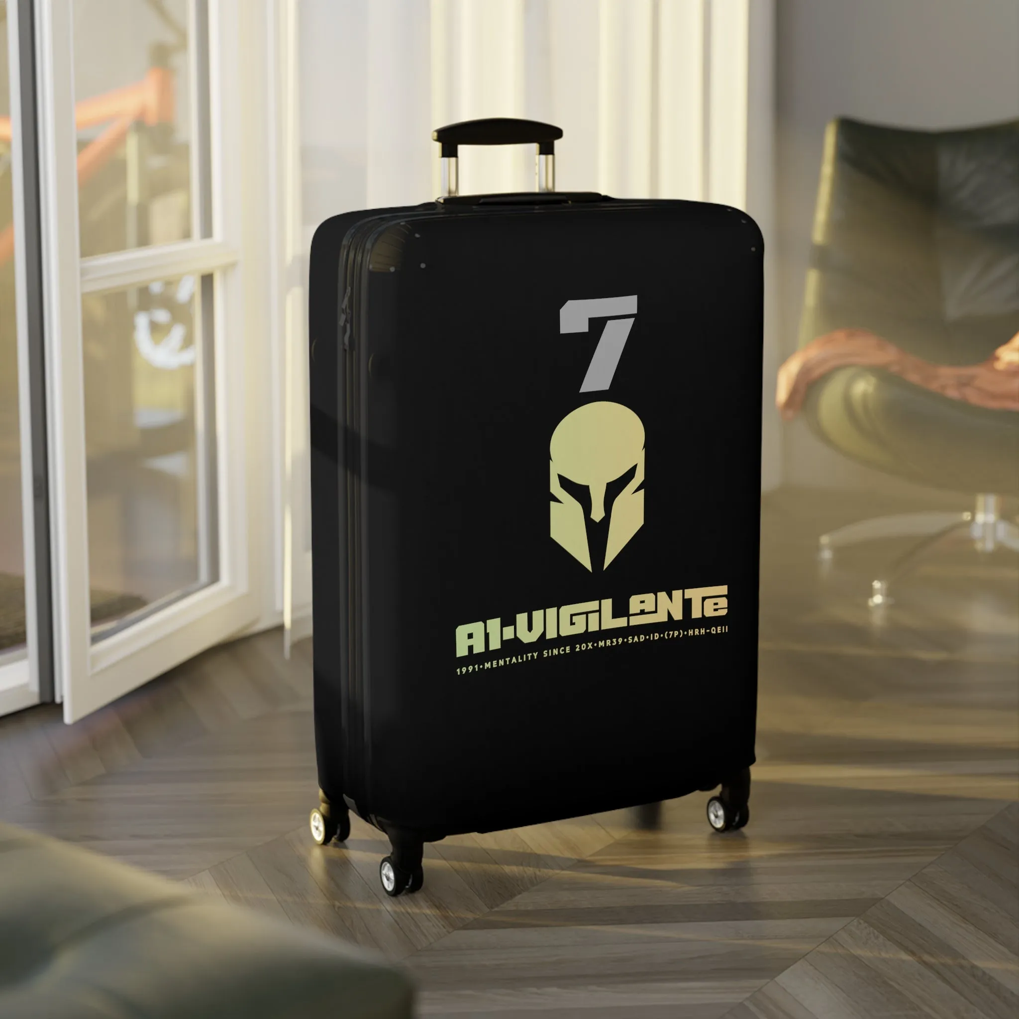 A1-Vigilante Sparta Luggage Cover