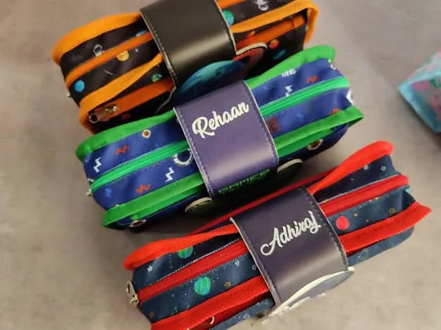 Astro Personalized Pencil Space Pouches (MultiColours)