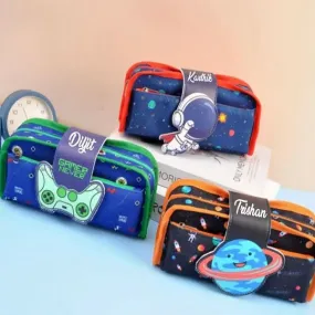 Astro Personalized Pencil Space Pouches (MultiColours)