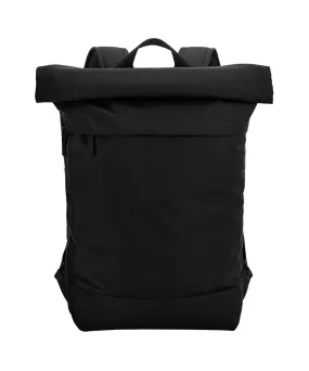 Black - Simplicity roll-top backpack