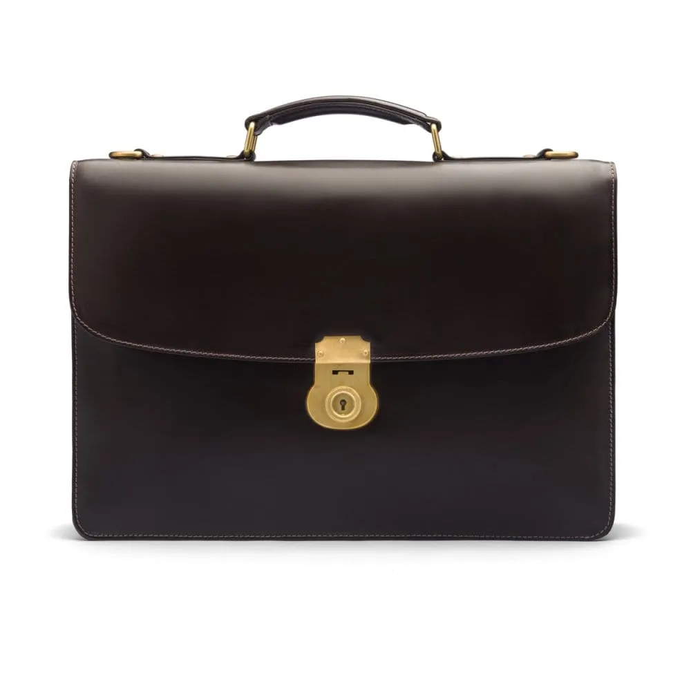 Bridle Hide Harvard - Brown