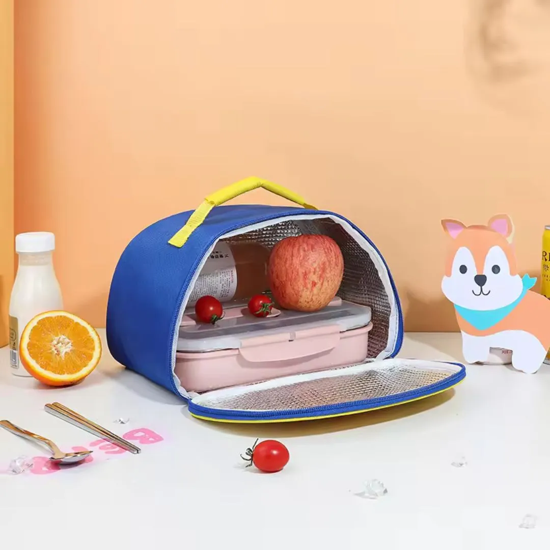 Cartoon Space Bear Design Small Lunch Bag for Kids
