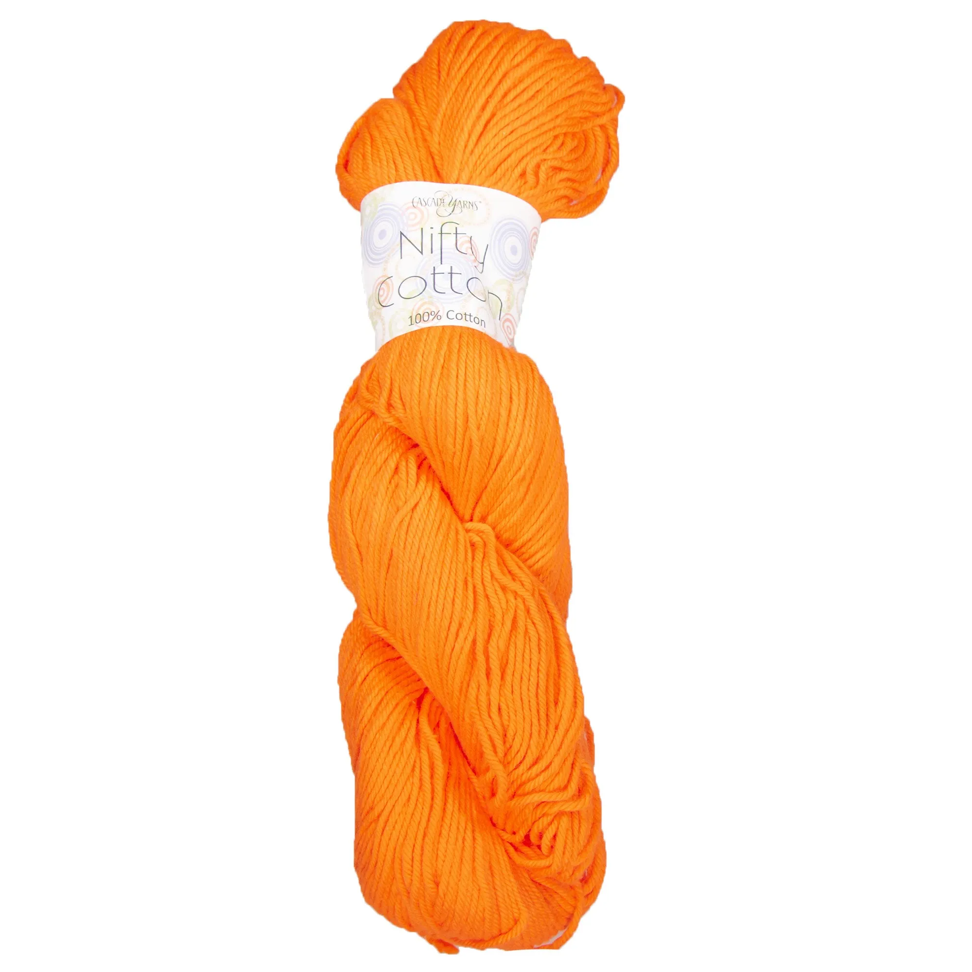 Cascade Yarns Nifty Cotton Yarn - 01 Orange
