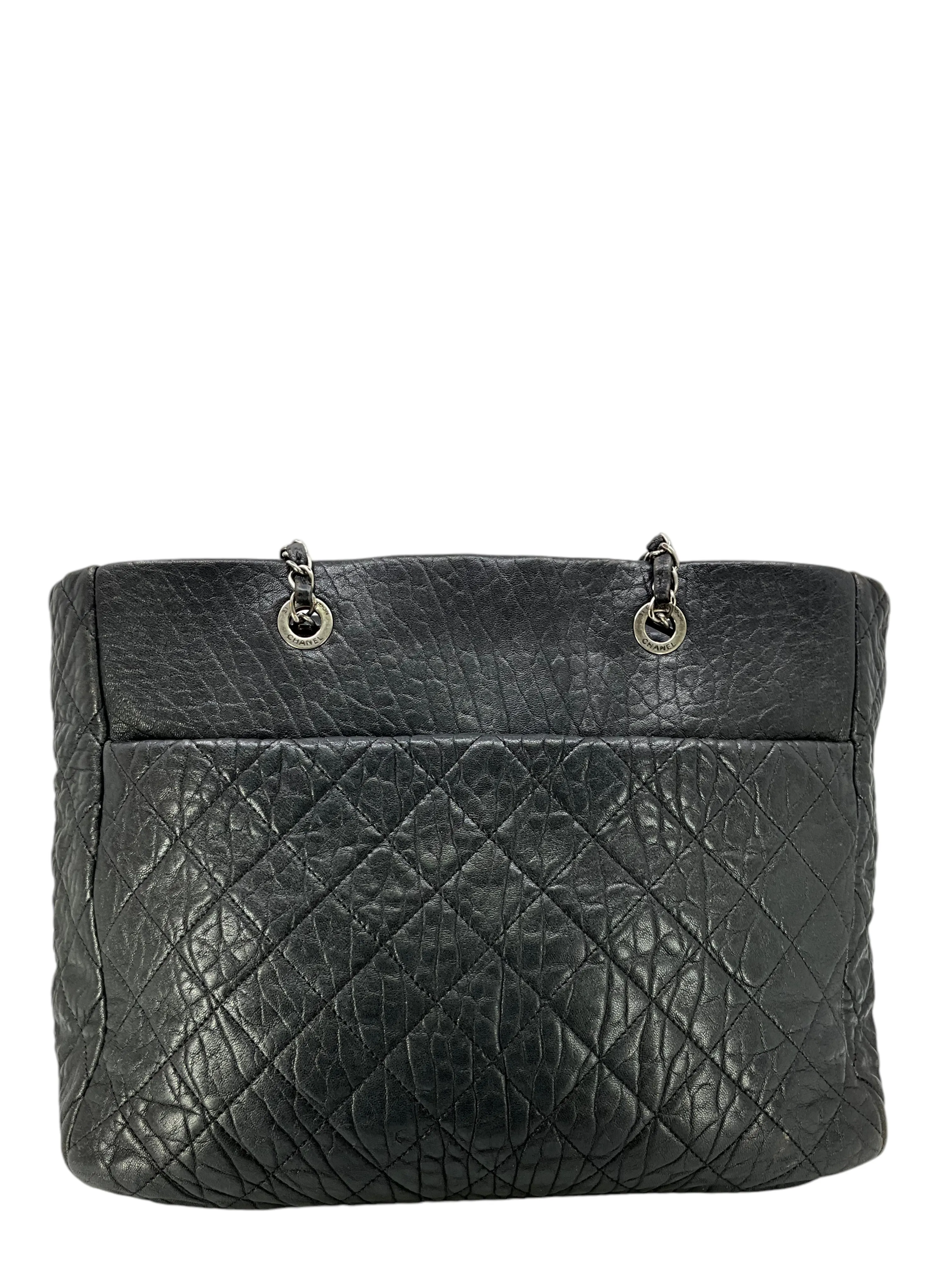 CHANEL Quilted Calfskin Large Duo Tote