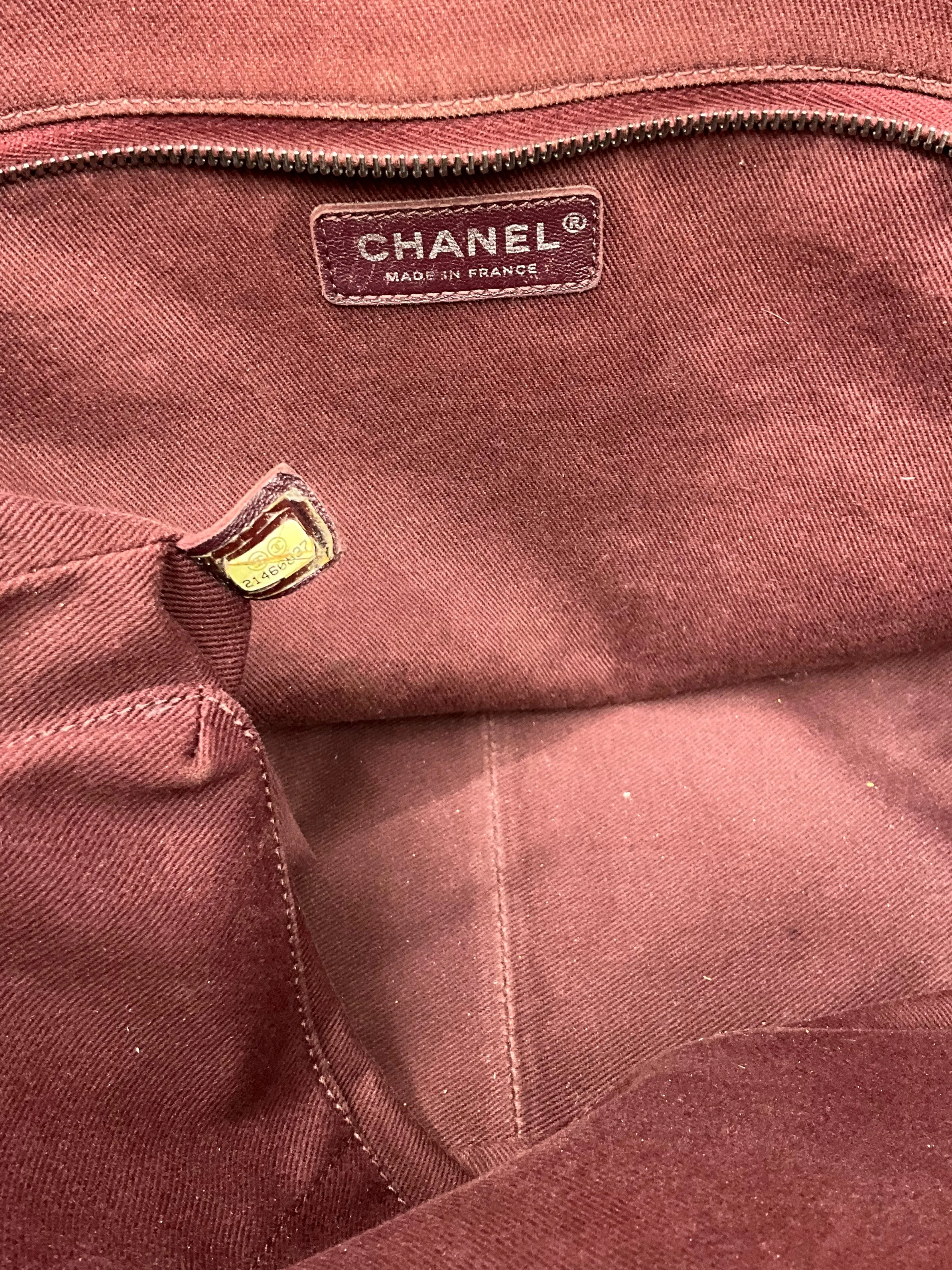 CHANEL Quilted Calfskin Large Duo Tote