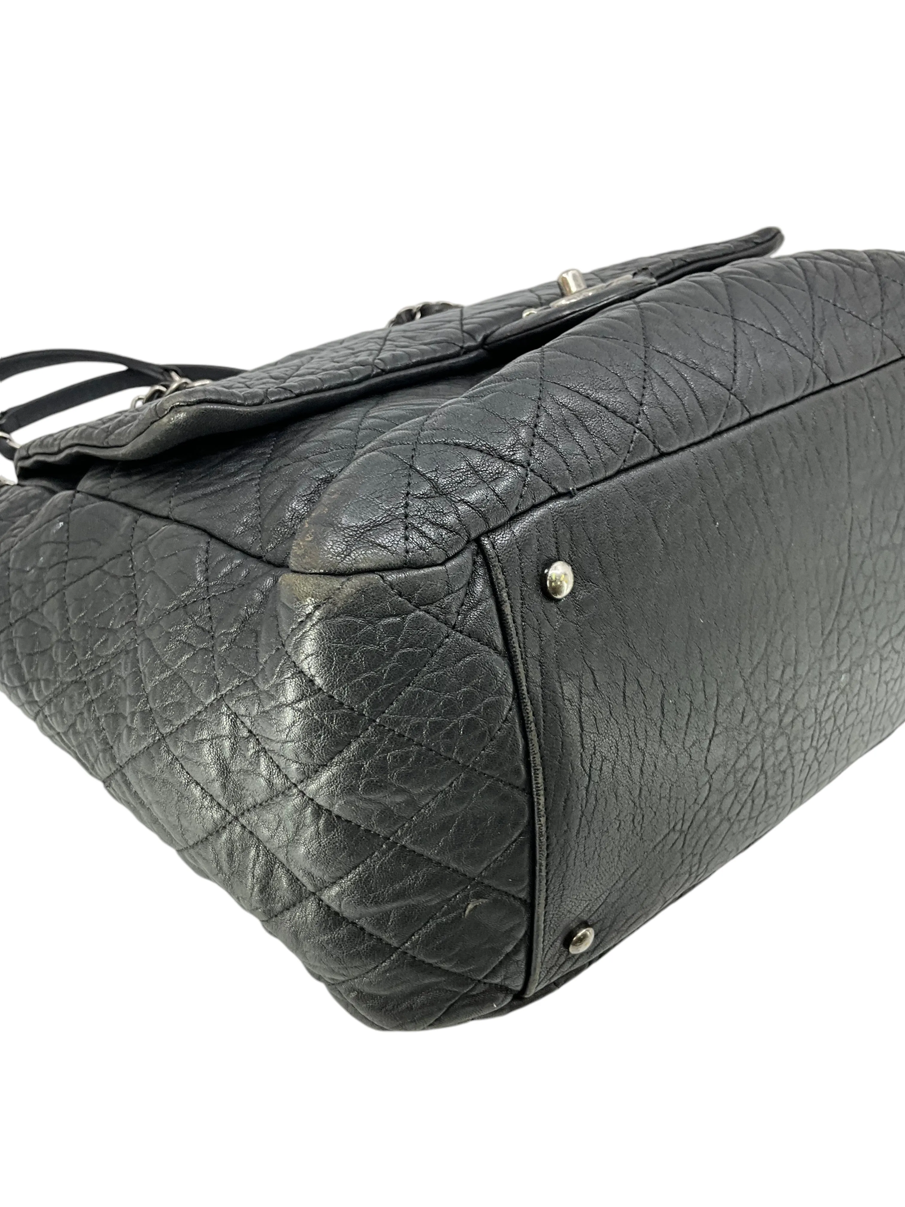 CHANEL Quilted Calfskin Large Duo Tote