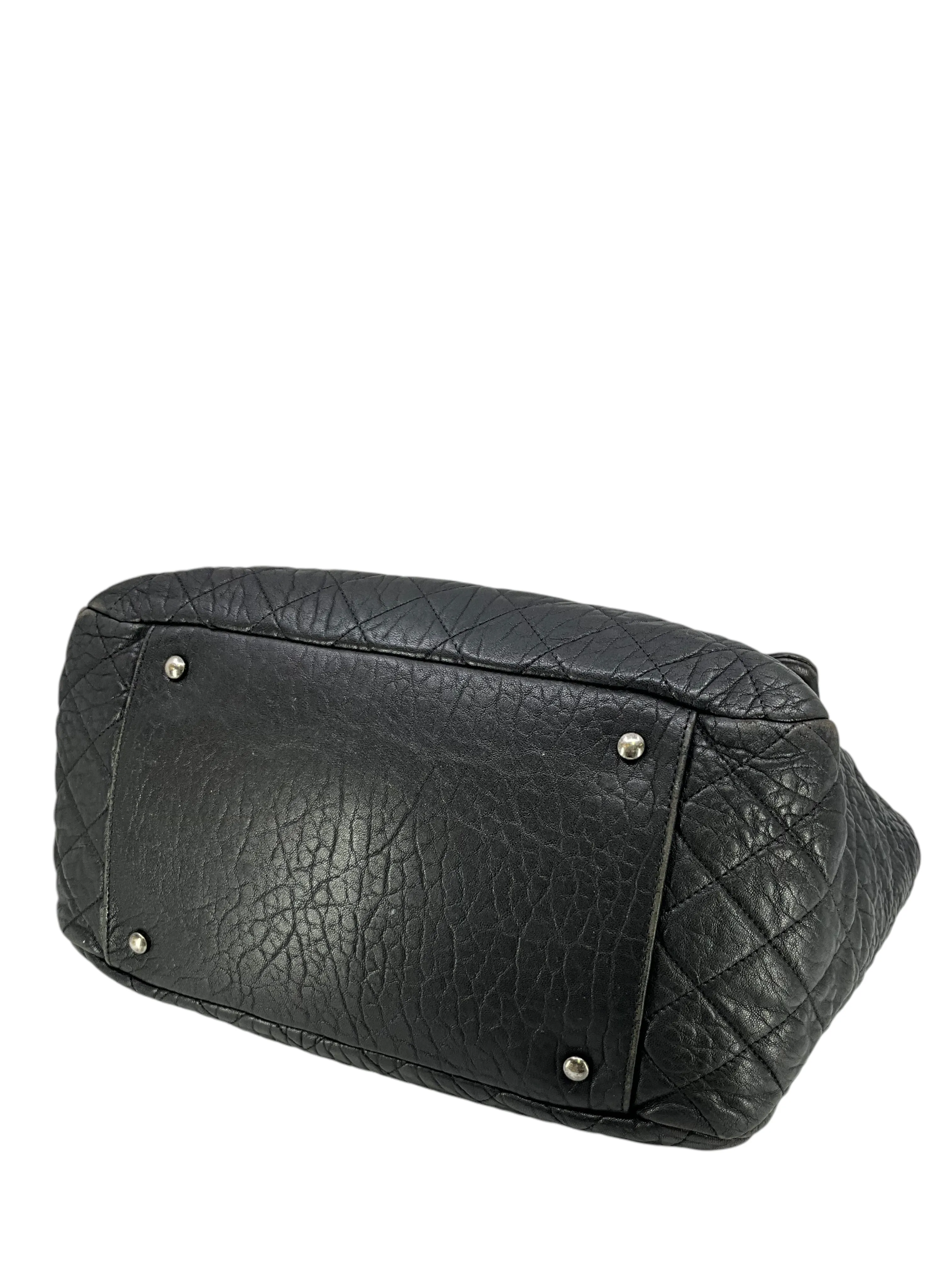 CHANEL Quilted Calfskin Large Duo Tote