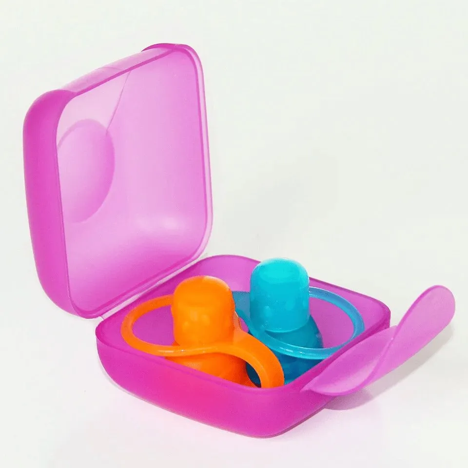 ChooMee Softsip Silicone Tops   Travel Case Purple