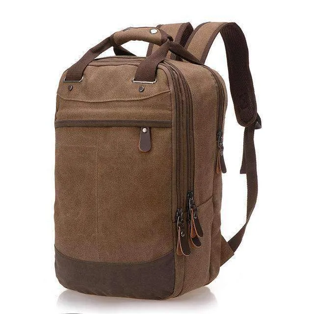 Classic Easy Carry Canvas Backpack