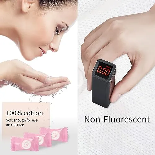 Classycoo Compressed Towel 100 PCS Mini Tablets Disposable Portable Face Towel Cotton Coin Tissue for Travel, Camping, Hiking, Sport, Beauty Salon, Home Hand Wipes and Other Outdoor Activities Pink