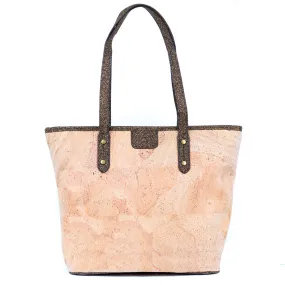 Cork Tote Bag - Spacious, Minimalist, and Sustainable BAG-2313