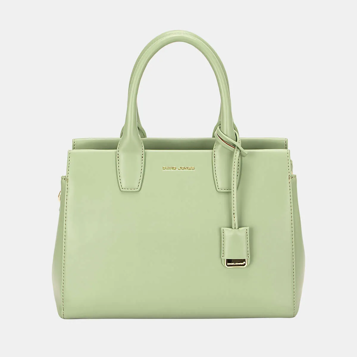 David Jones PU Leather Tote Handbag