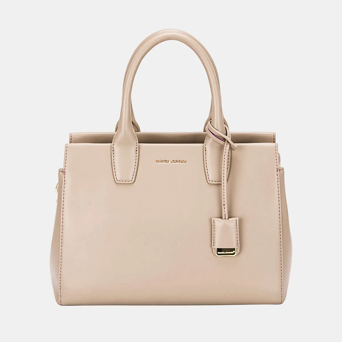 David Jones PU Leather Tote Handbag