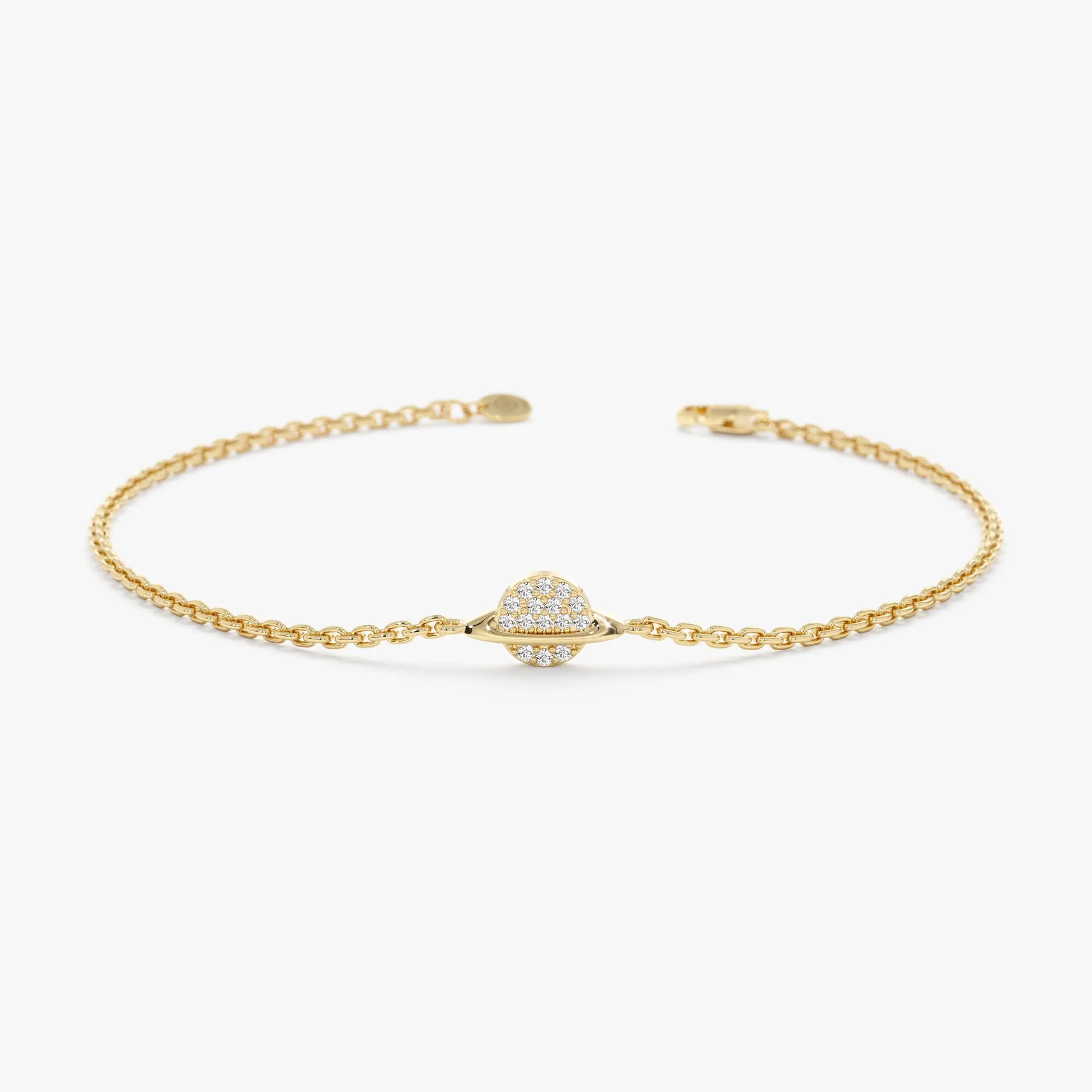 Diamond Saturn Bracelet, Michelle