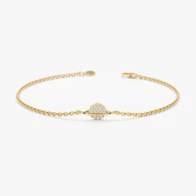 Diamond Saturn Bracelet, Michelle