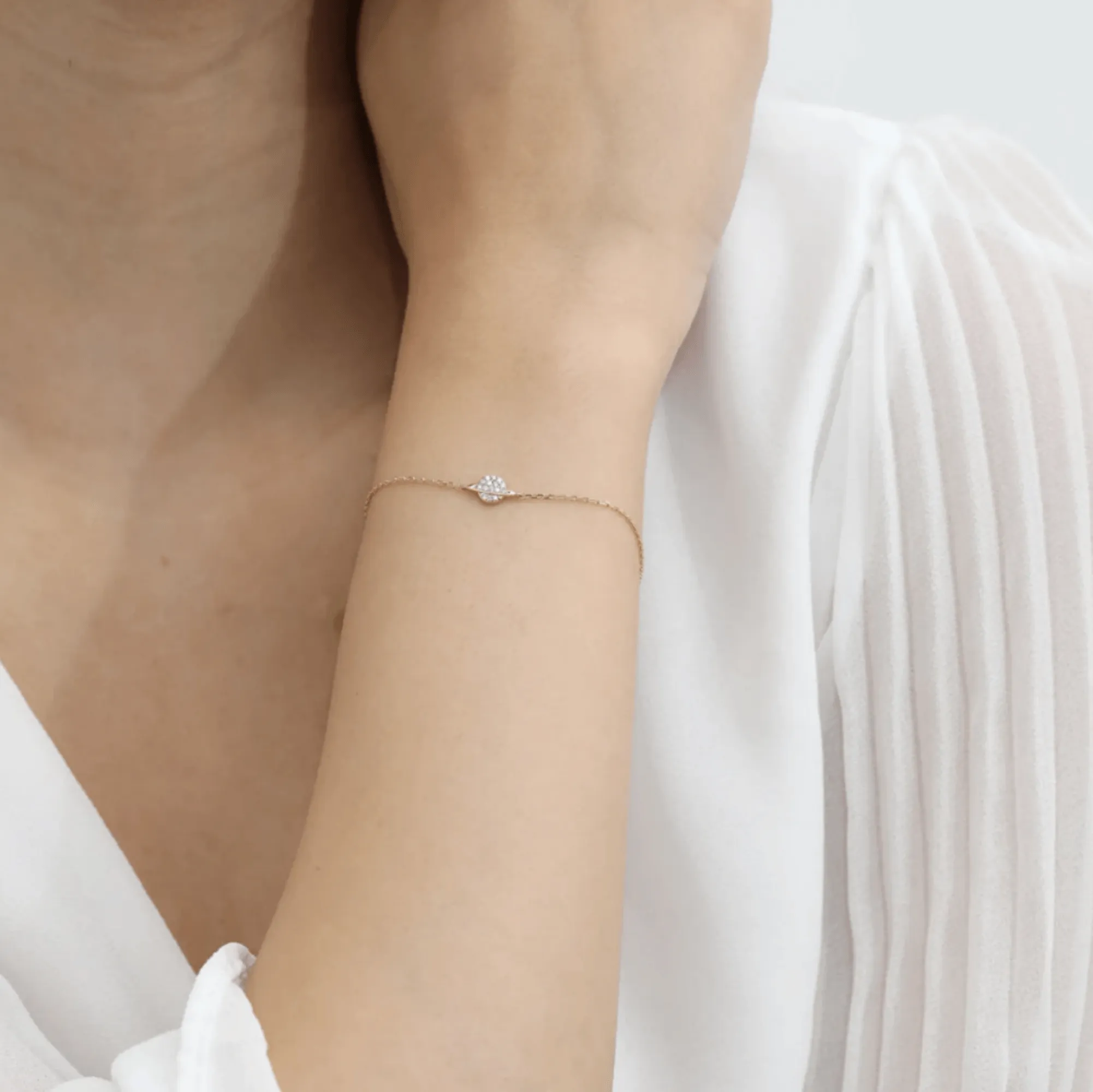Diamond Saturn Bracelet, Michelle