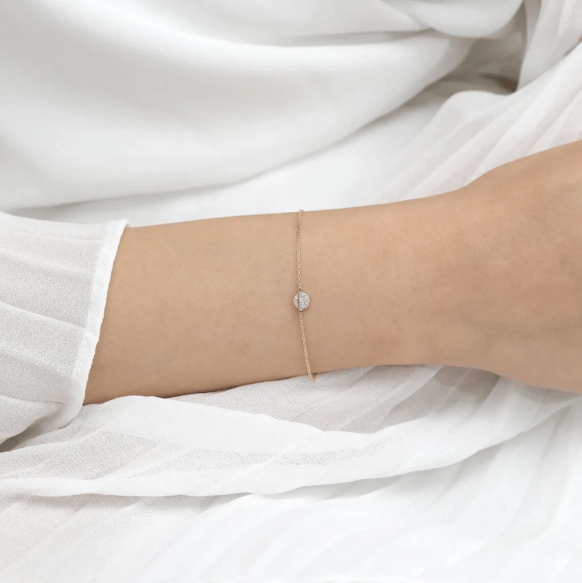Diamond Saturn Bracelet, Michelle