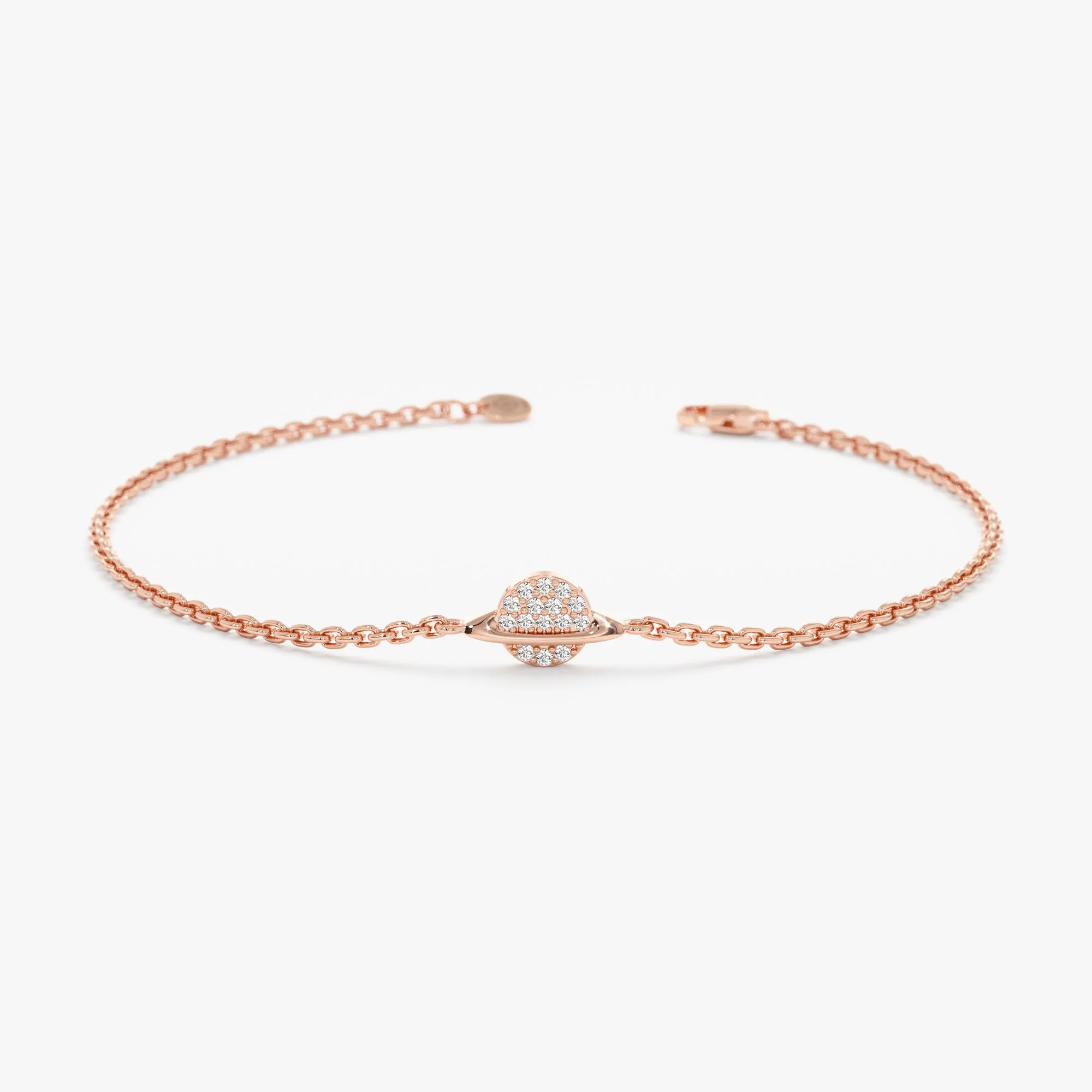 Diamond Saturn Bracelet, Michelle