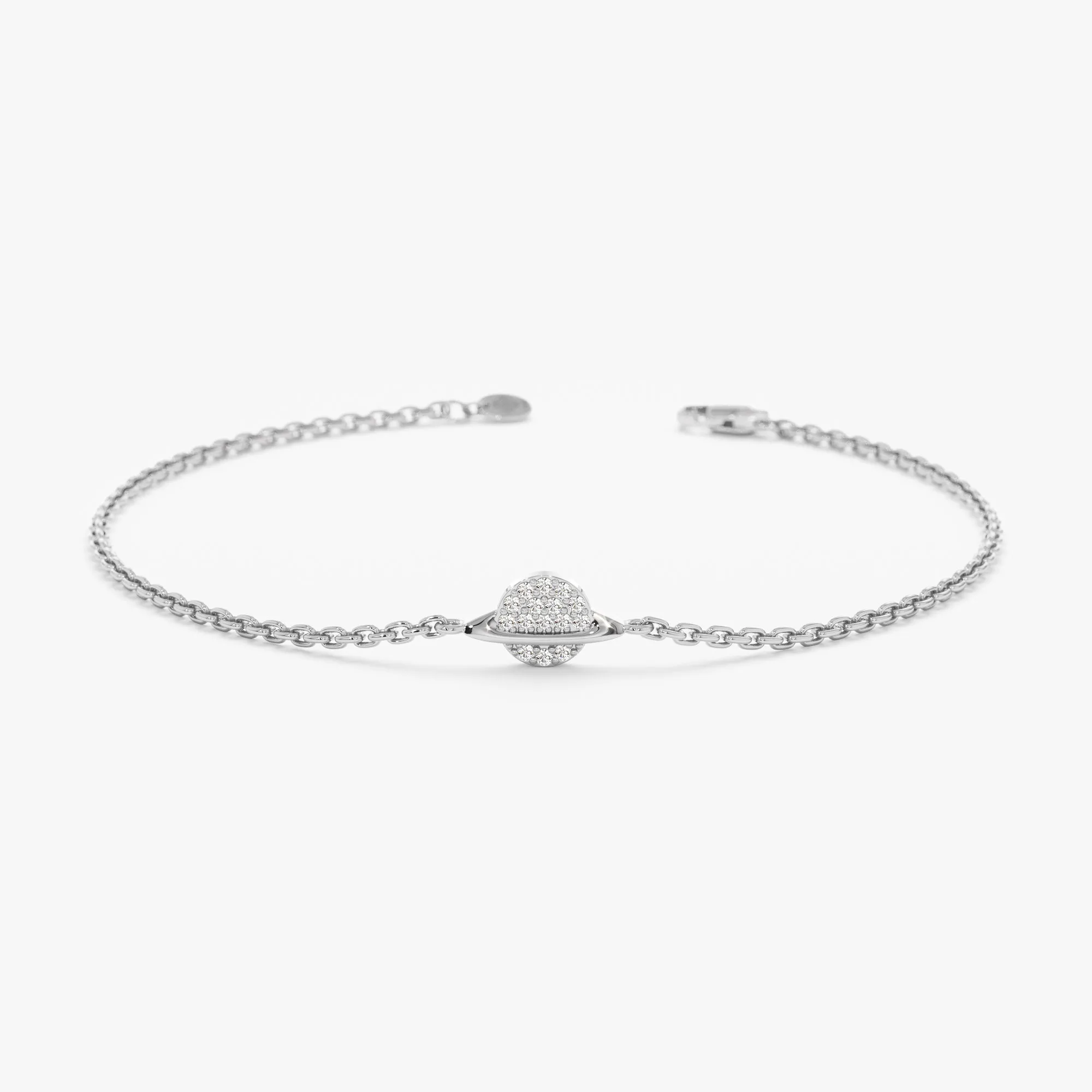 Diamond Saturn Bracelet, Michelle