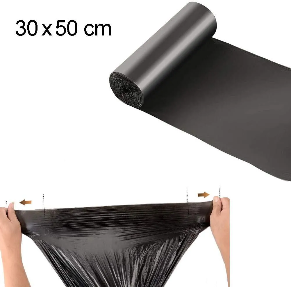 Durable Black Garbage Bags for Home Use