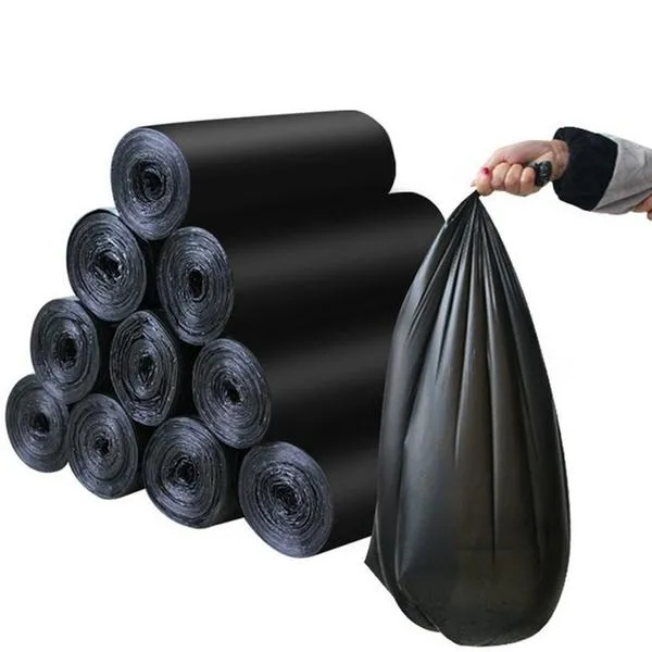 Durable Black Garbage Bags for Home Use