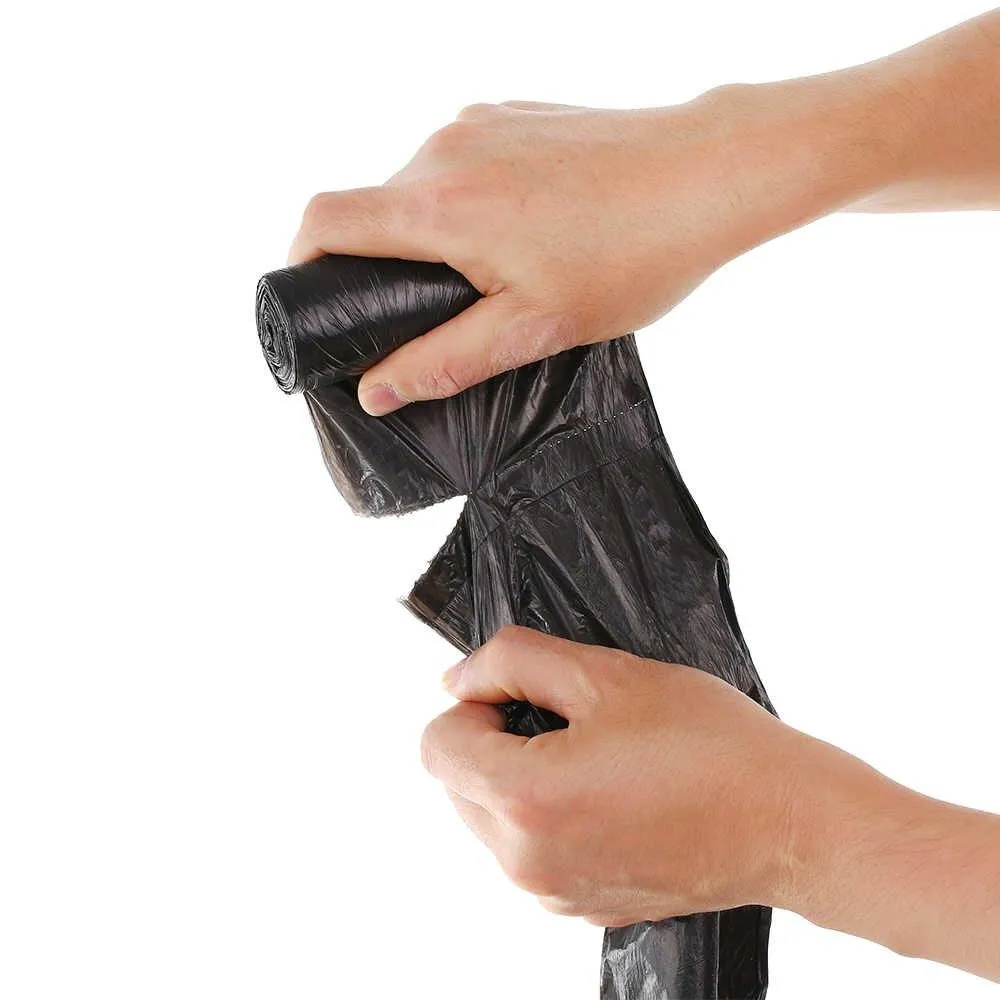Durable Black Garbage Bags for Home Use