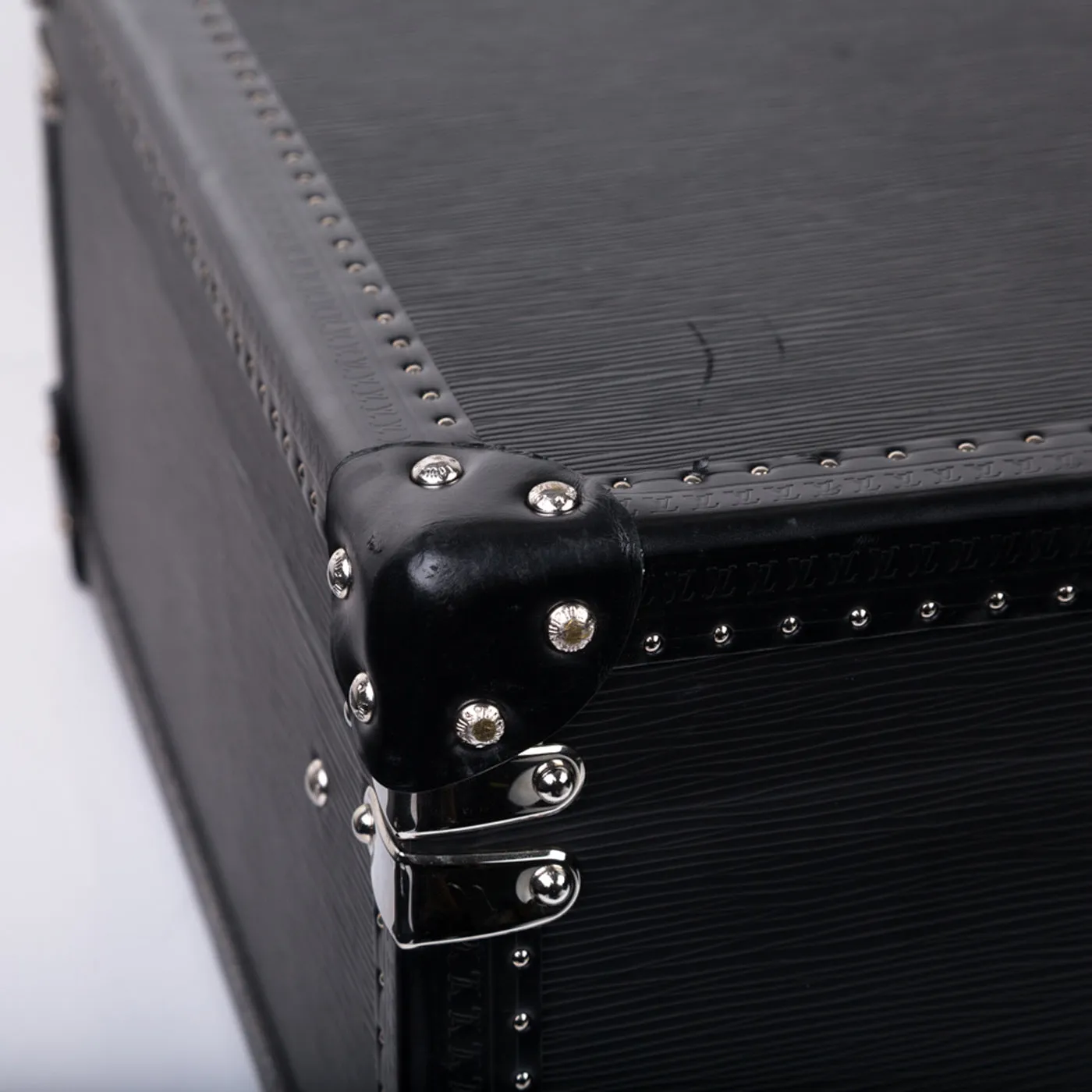 Epi Black Leather Trunk