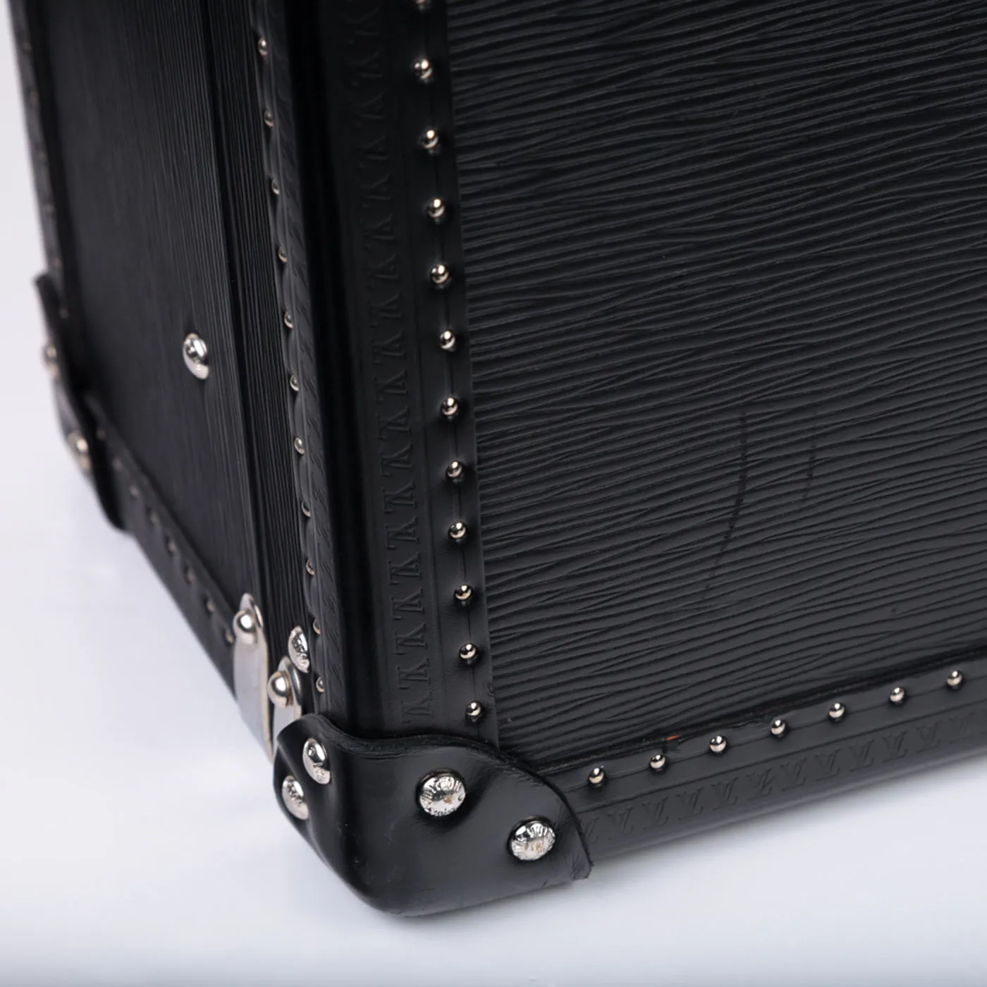 Epi Black Leather Trunk
