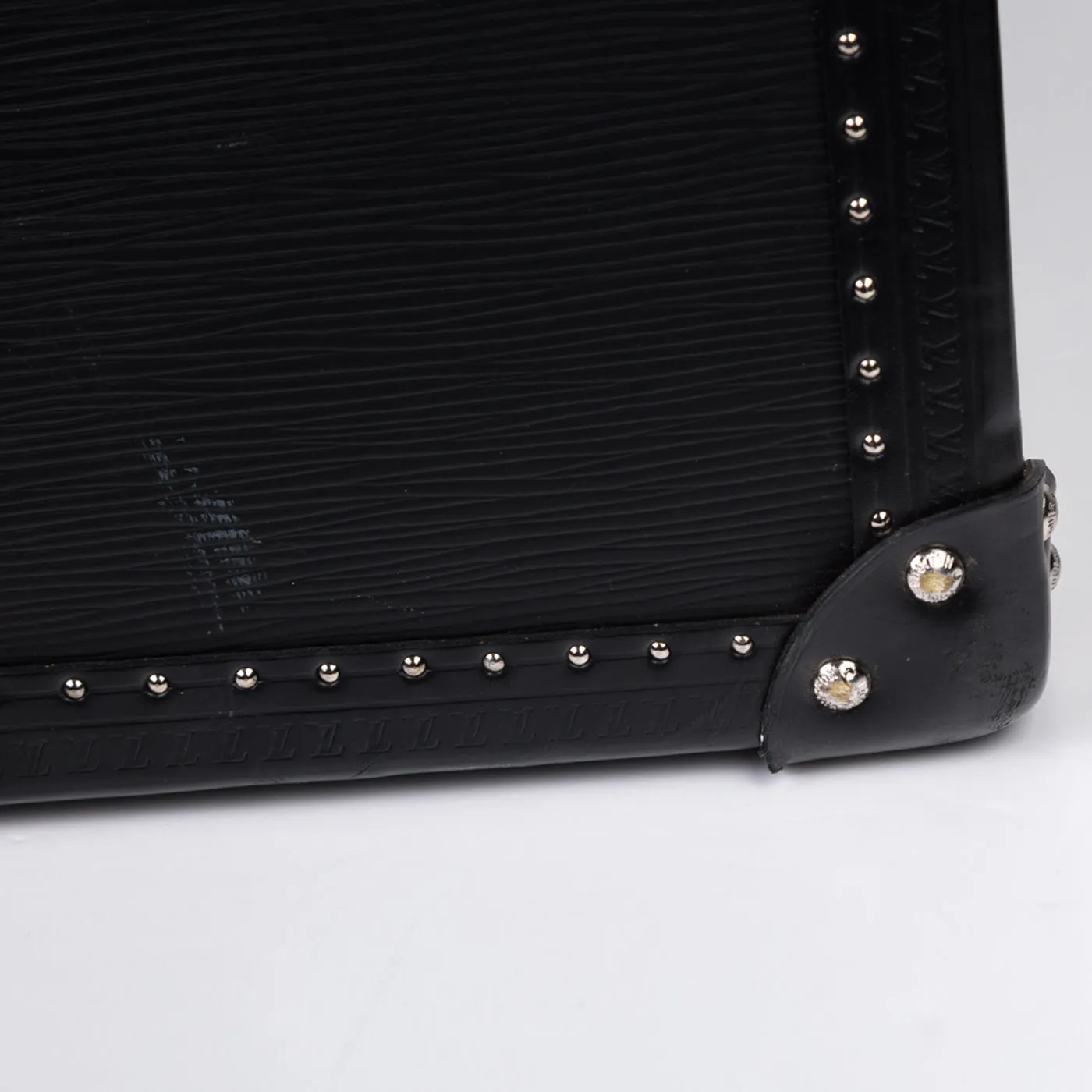 Epi Black Leather Trunk
