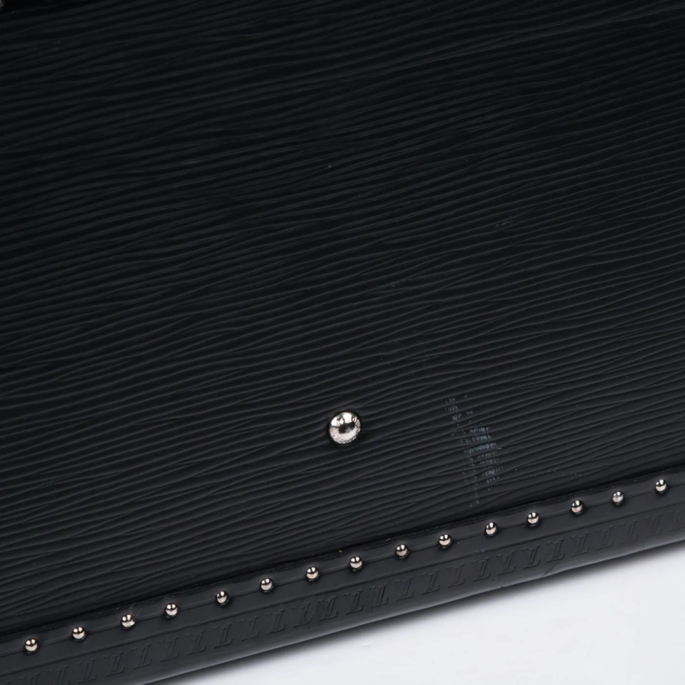 Epi Black Leather Trunk