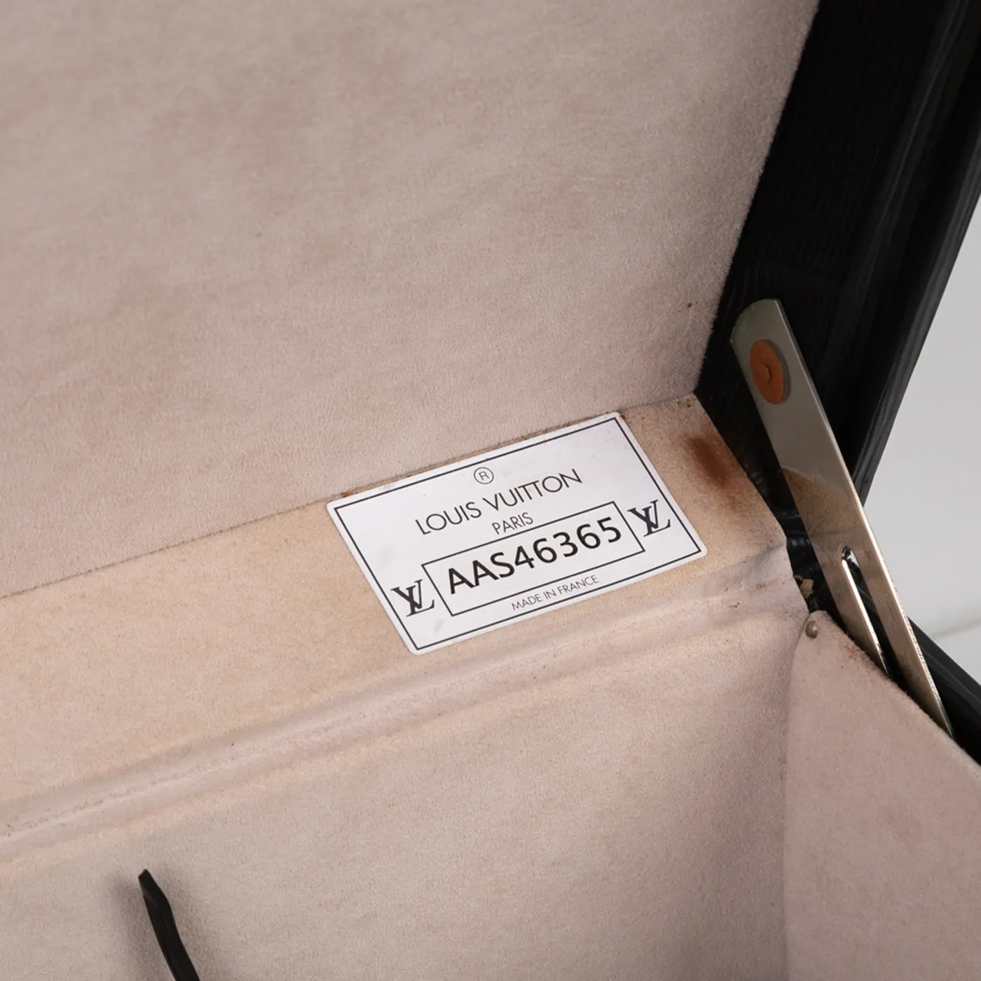 Epi Black Leather Trunk
