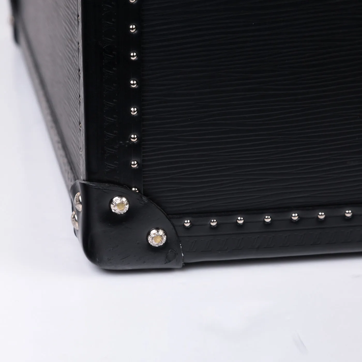 Epi Black Leather Trunk
