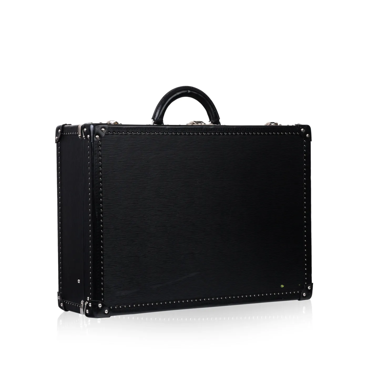 Epi Black Leather Trunk