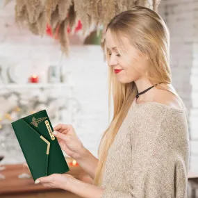 Exquisite Women Personalized Purse with Dr. Charm - Green