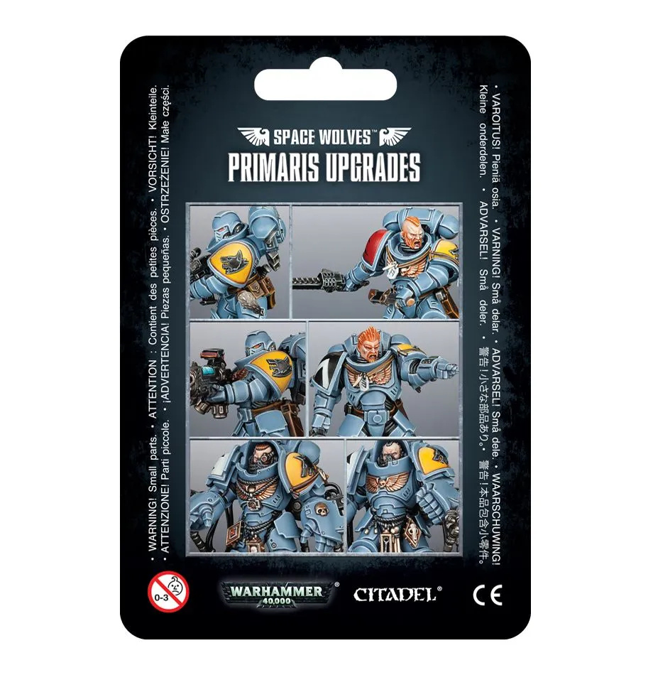 Games Workshop Space Wolves Primaris Upgrades