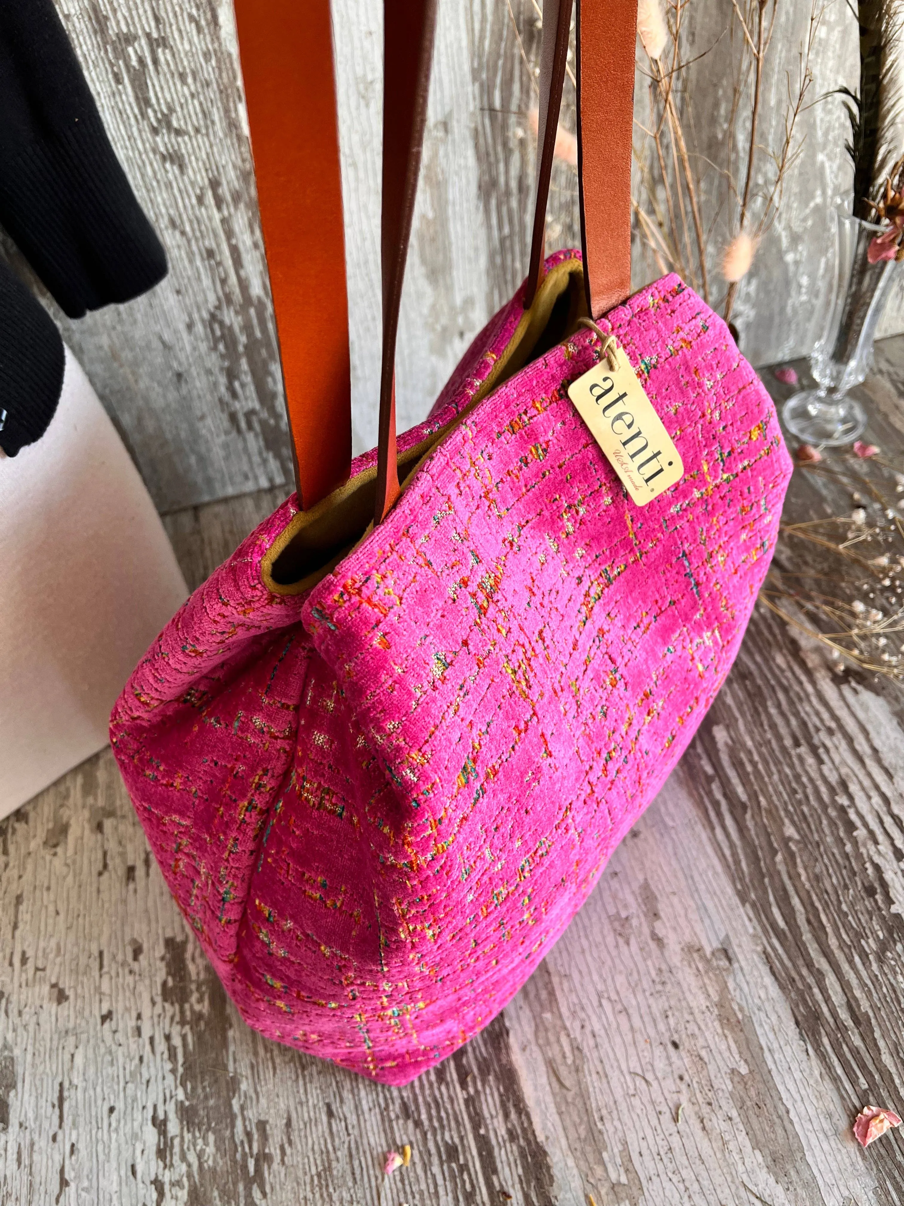 Gigi Velvet Handbag