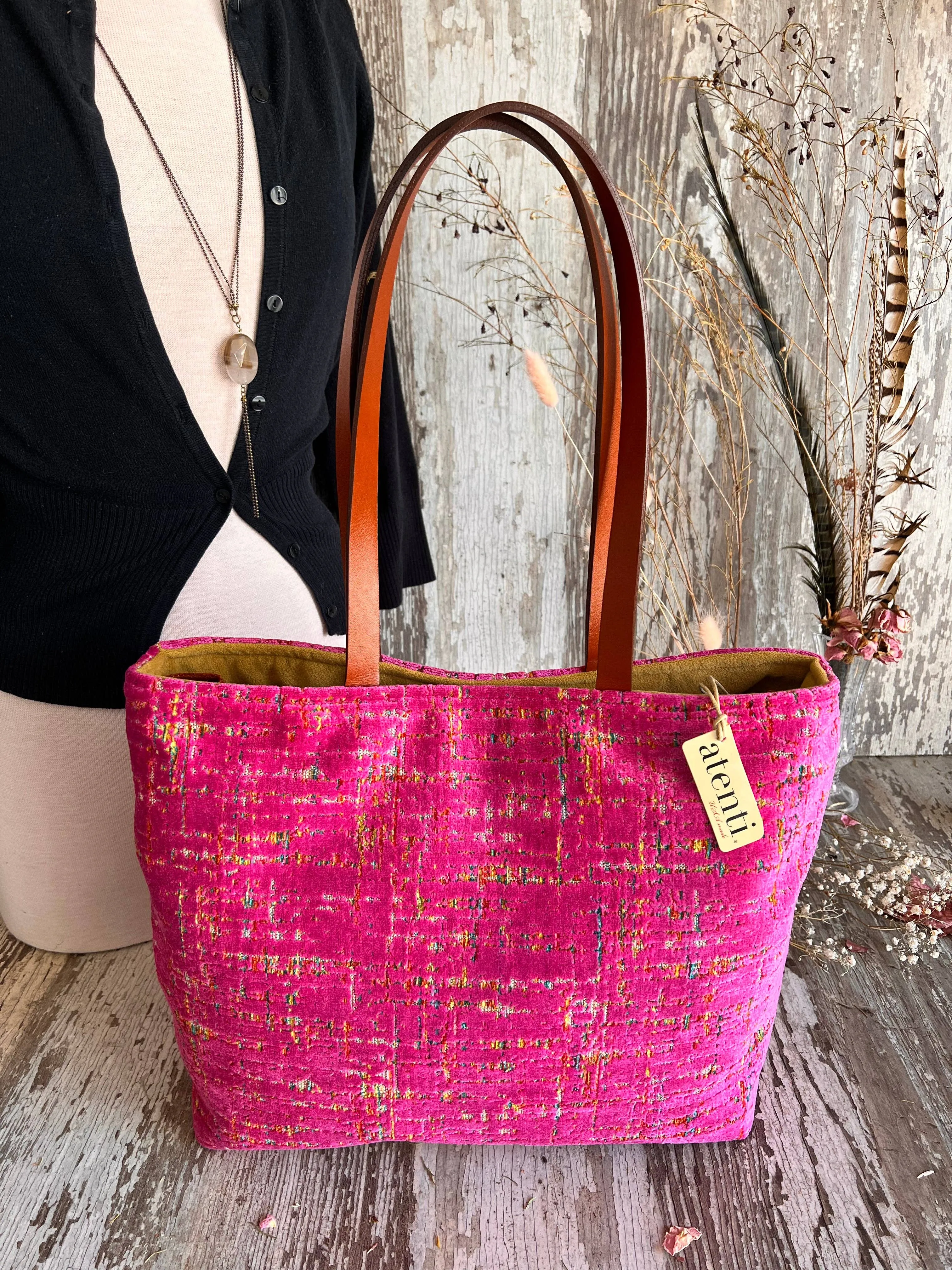 Gigi Velvet Handbag