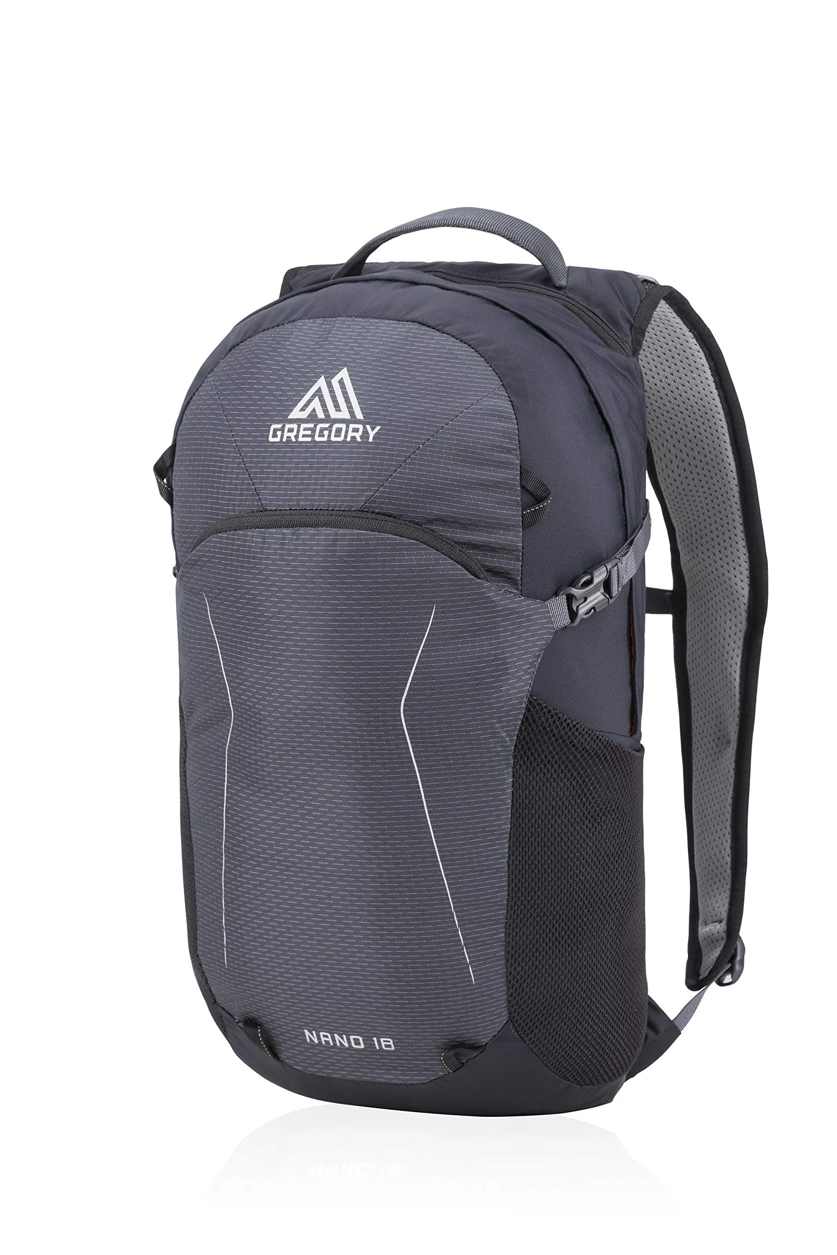 Gregory Mountain Products Nano 18 Liter Daypack, Eclipse Black, One Size