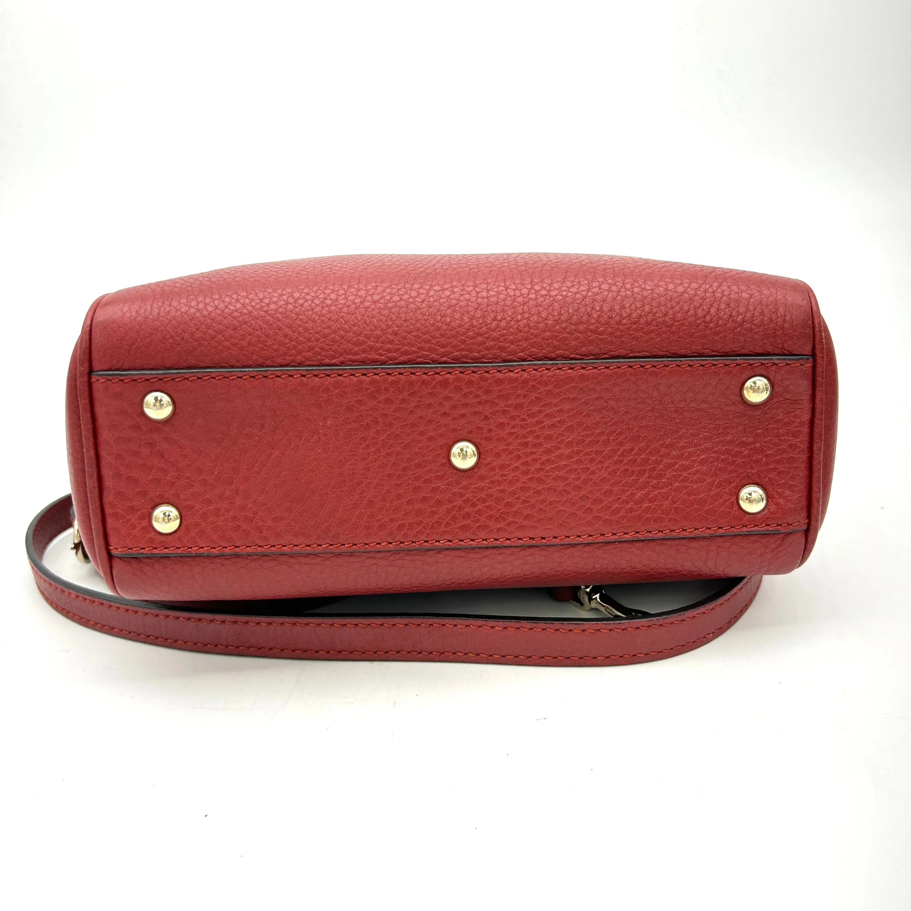 Gucci Mini Bamboo Shopper Tote - Red Totes, Handbags LA9604