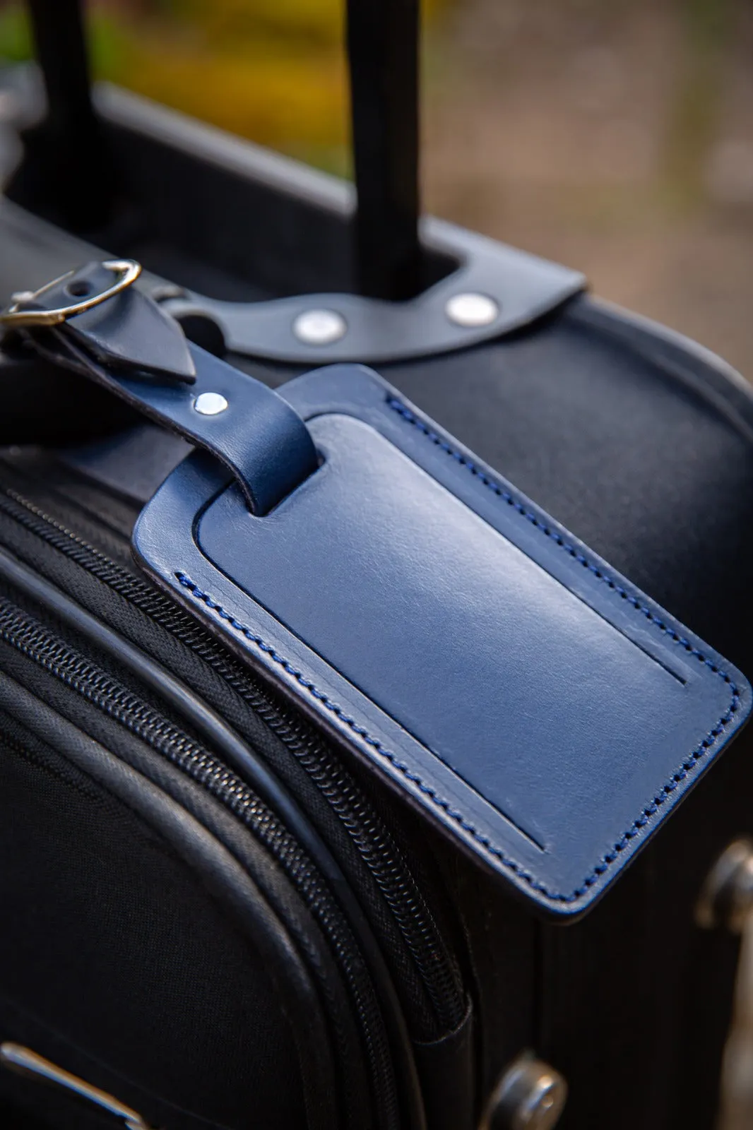 HandCrafted Leather Luggage Tag