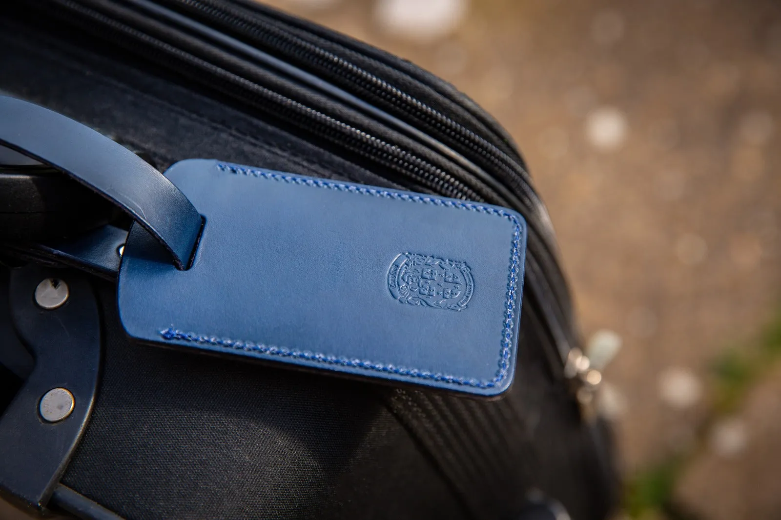 HandCrafted Leather Luggage Tag
