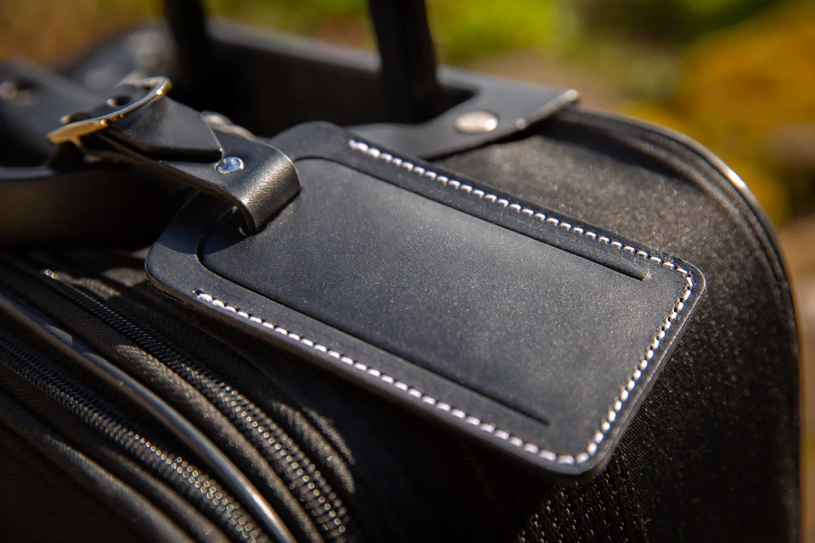 HandCrafted Leather Luggage Tag