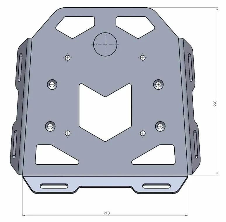 Hepco & Becker Rear Minirack '21  Honda Grom MSX125