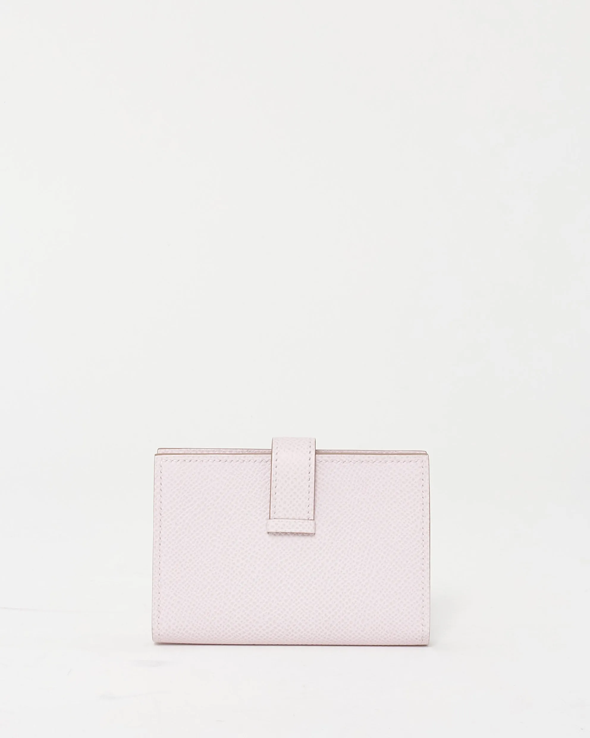 Hermès Mauve Pâle Epsom Leather Bearn Card Case