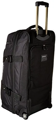 High Sierra 32" Drop Bottom Wheeled Duffel (Black)