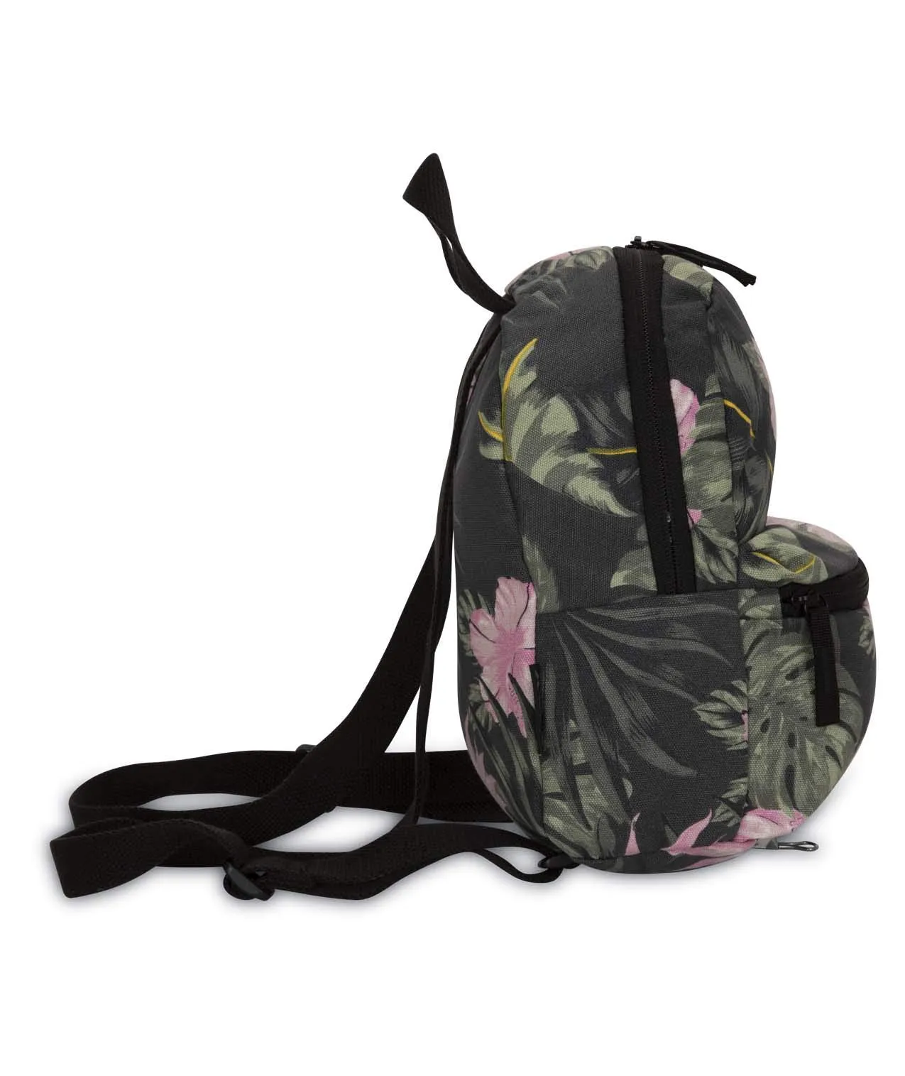 Hurley Canvas Floral Mini Backpacks, Anthracite (Lanai), one size