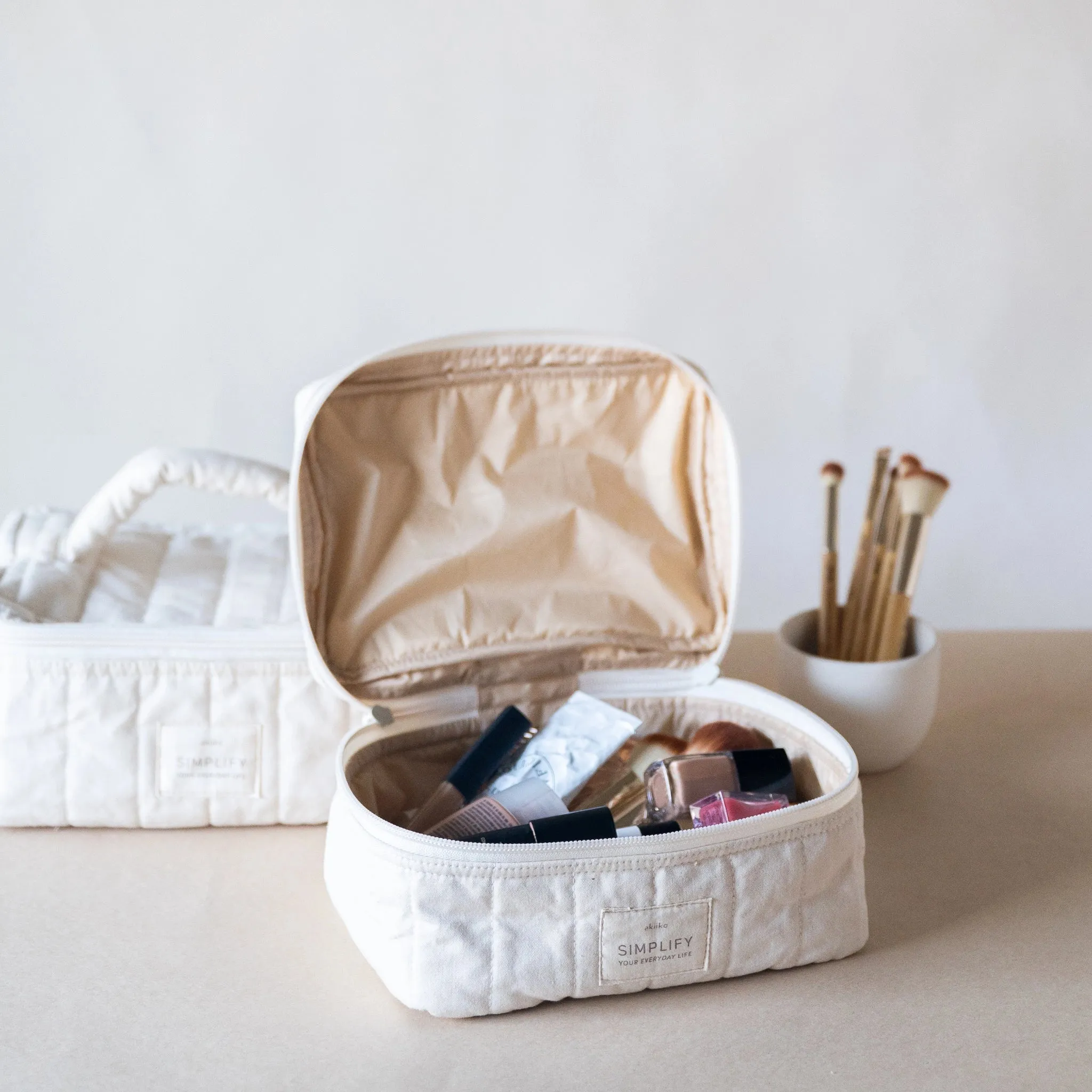 Ivory Vanity Pouch