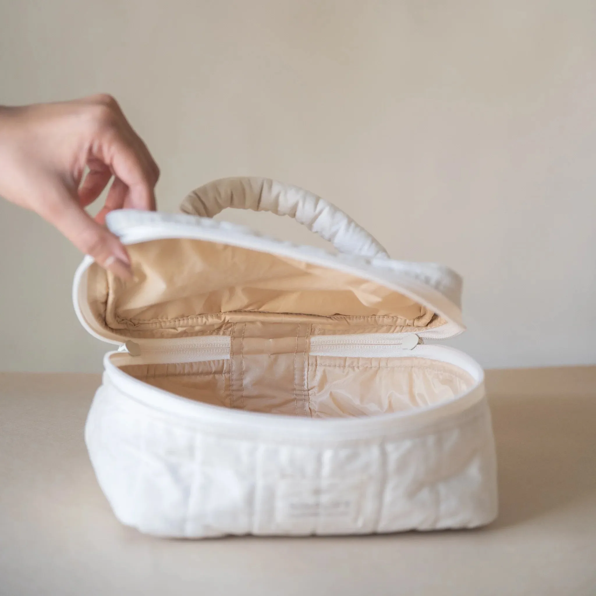 Ivory Vanity Pouch